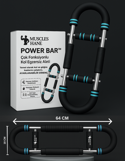 Muscleshane® Power Bar (Antrenman & Beslenme Programı Dahil)