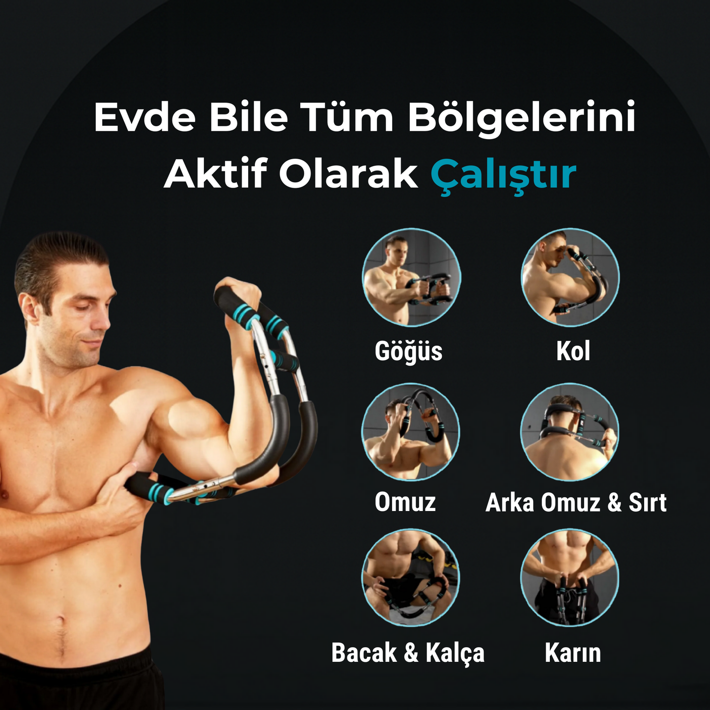 Muscleshane® Power Bar (Antrenman & Beslenme Programı Dahil)