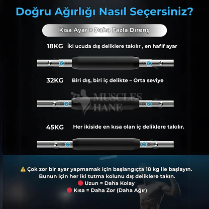 Muscleshane® Power Bar (Antrenman & Beslenme Programı Dahil)