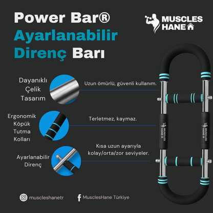 Muscleshane® Power Bar (Antrenman & Beslenme Programı Dahil)